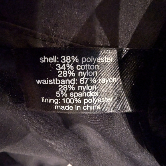 NWT designer Black and White Floral Lace Skirt Christian Siriano women's Sz 18 - Picture 14 of 16